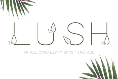 Lush Typeface