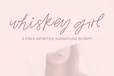 Whiskey Girl Signature Script Font