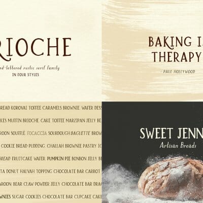 farmhouse font bundle
