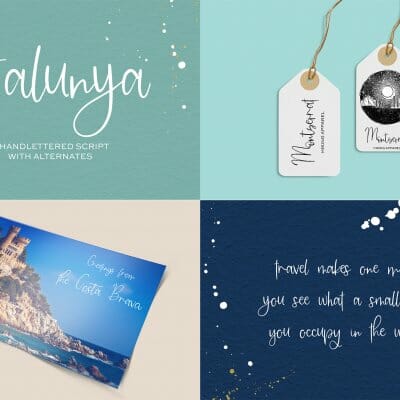 handwriting font bundle