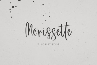 Morissette Script Font
