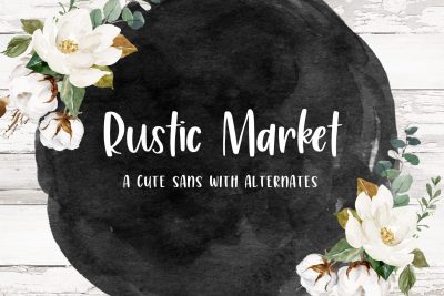 Rustic Market Sans Font