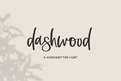 dashwood signature font