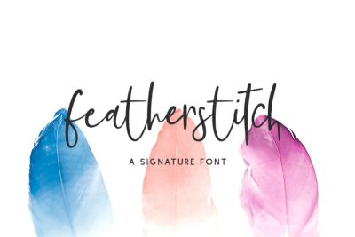 Featherstitch Script