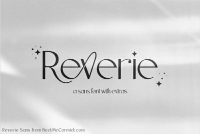 Reverie Modern Sans Font