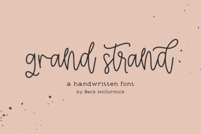 Grand Strand Script