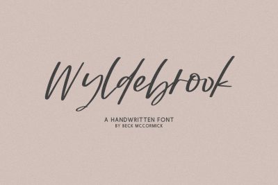 Wyldebrook Script
