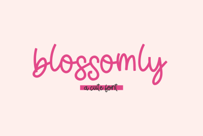 Blossomly Script