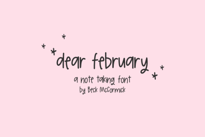 Dear February Sans