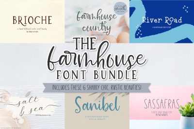 The Farmhouse Font Bundle