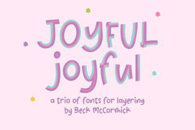 Joyful Joyful Sans