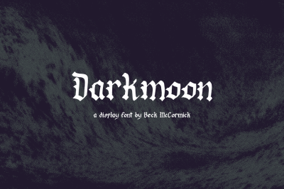 Darkmoon Blackletter Font