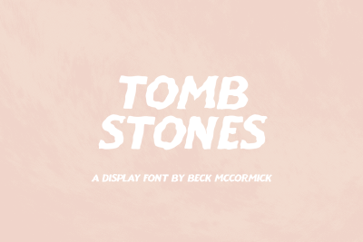 Tombstones Sans