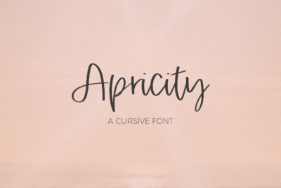 Apricity Script
