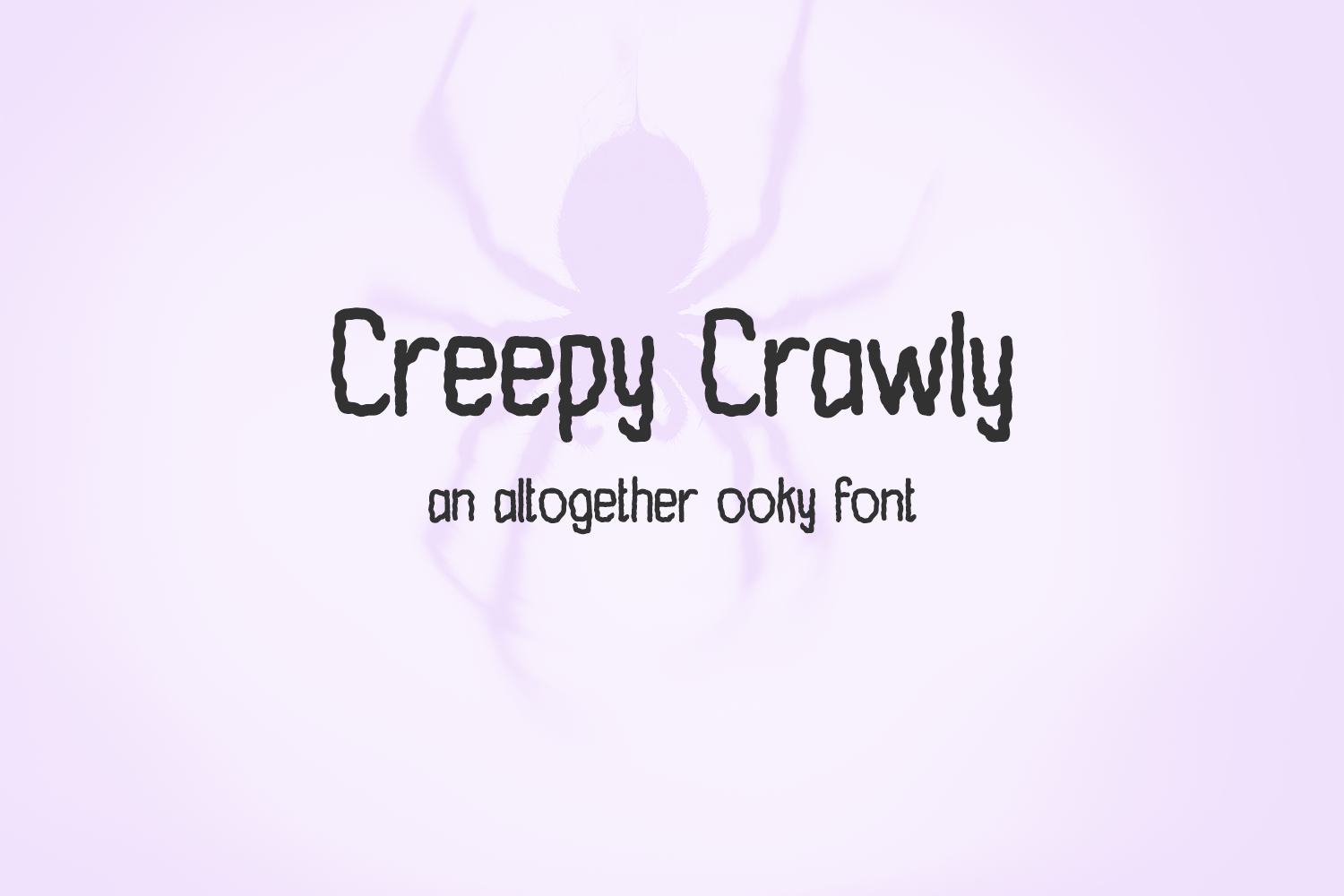 Creepy Crawly Sans