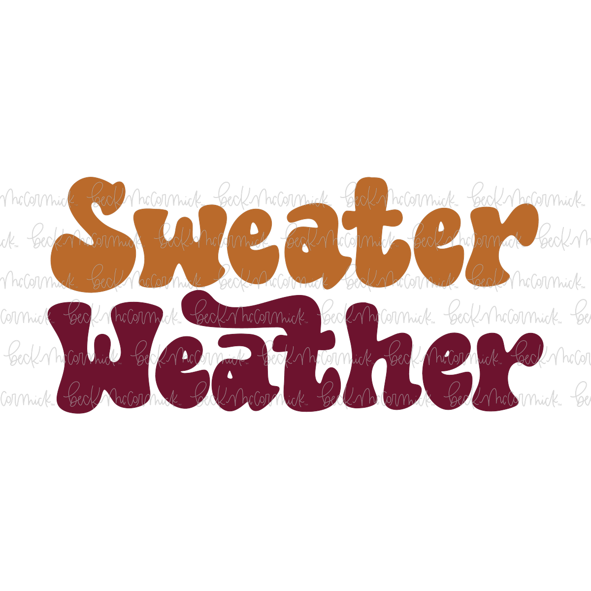 Sweater Weather - Thanksgiving SVG and Fall SVG