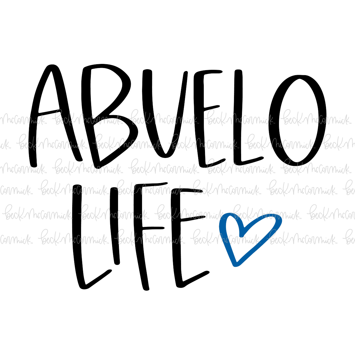 Abuelo Life - Family SVG File
