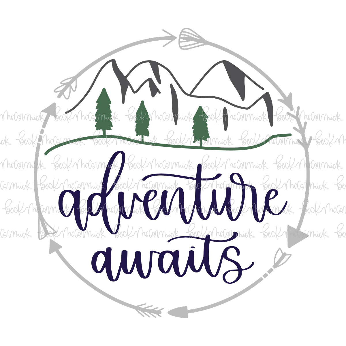 Adventure Awaits - Travel and Adventure SVG File