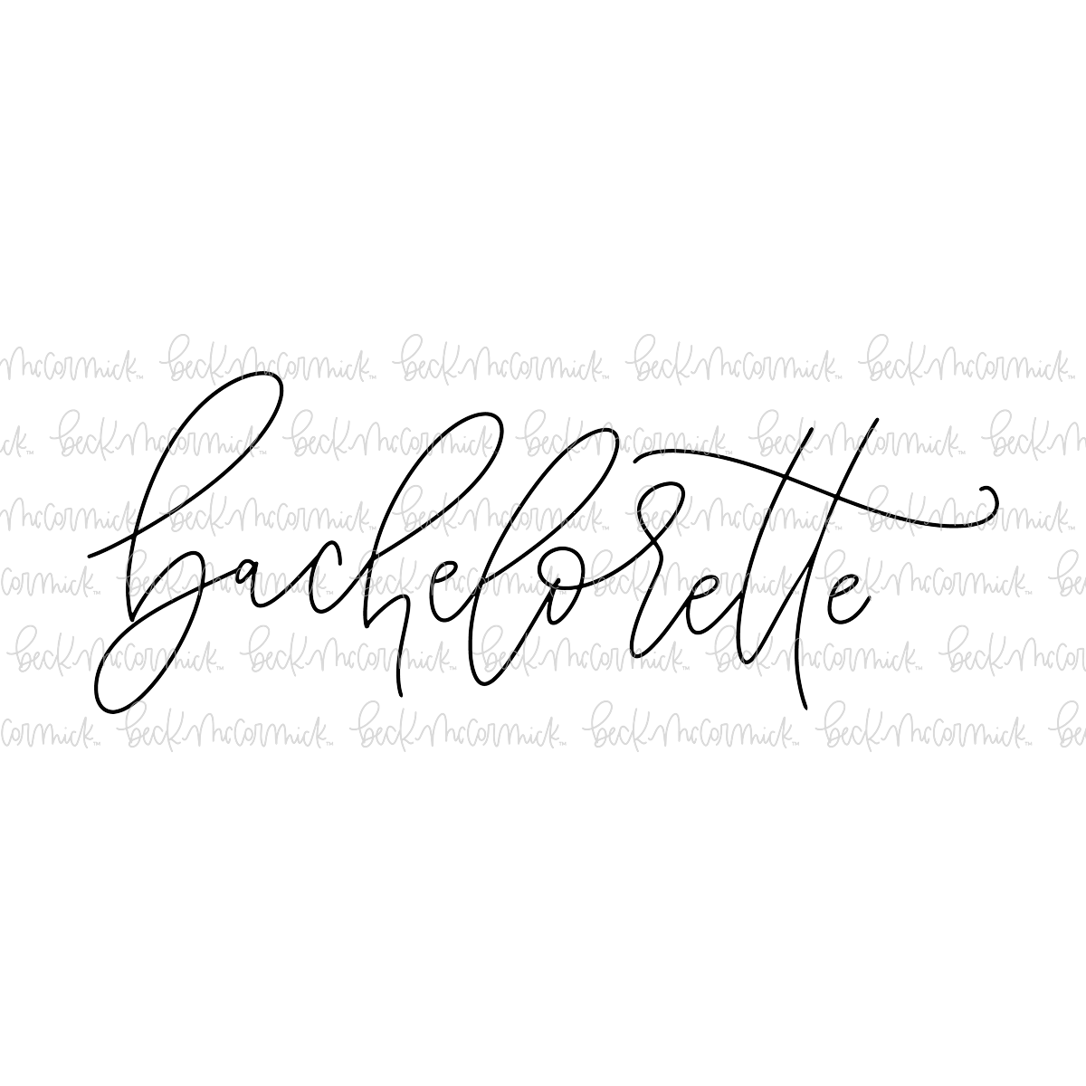 Bachelorette - Family SVG File, Home SVG File