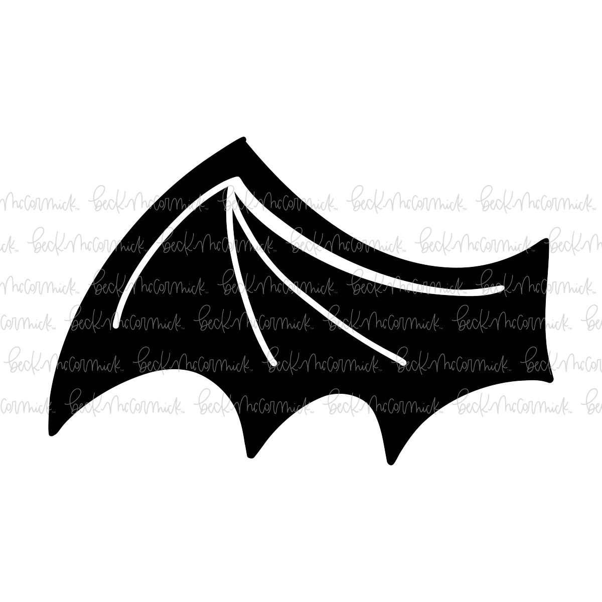 Bat Wing 2 - Halloween SVG File