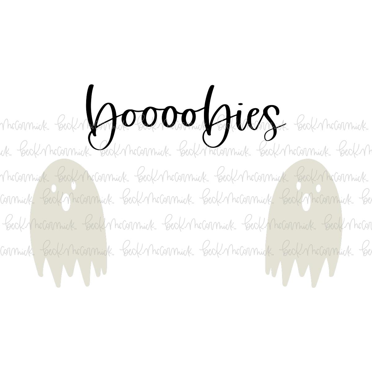 Boooobies - Halloween SVG File