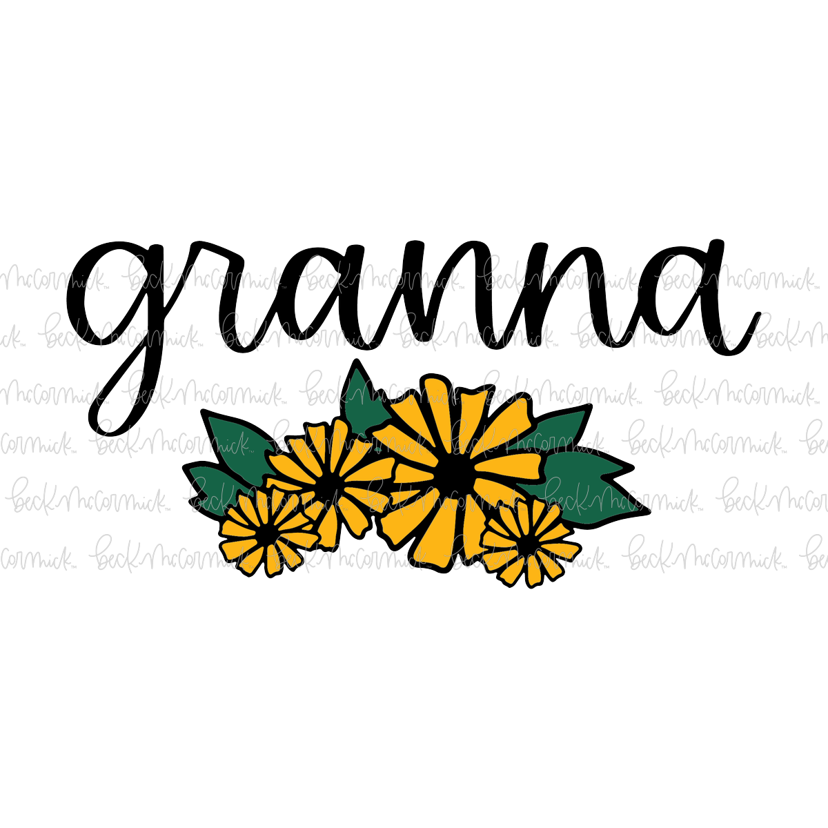 Bouquet Granna - Family SVG File