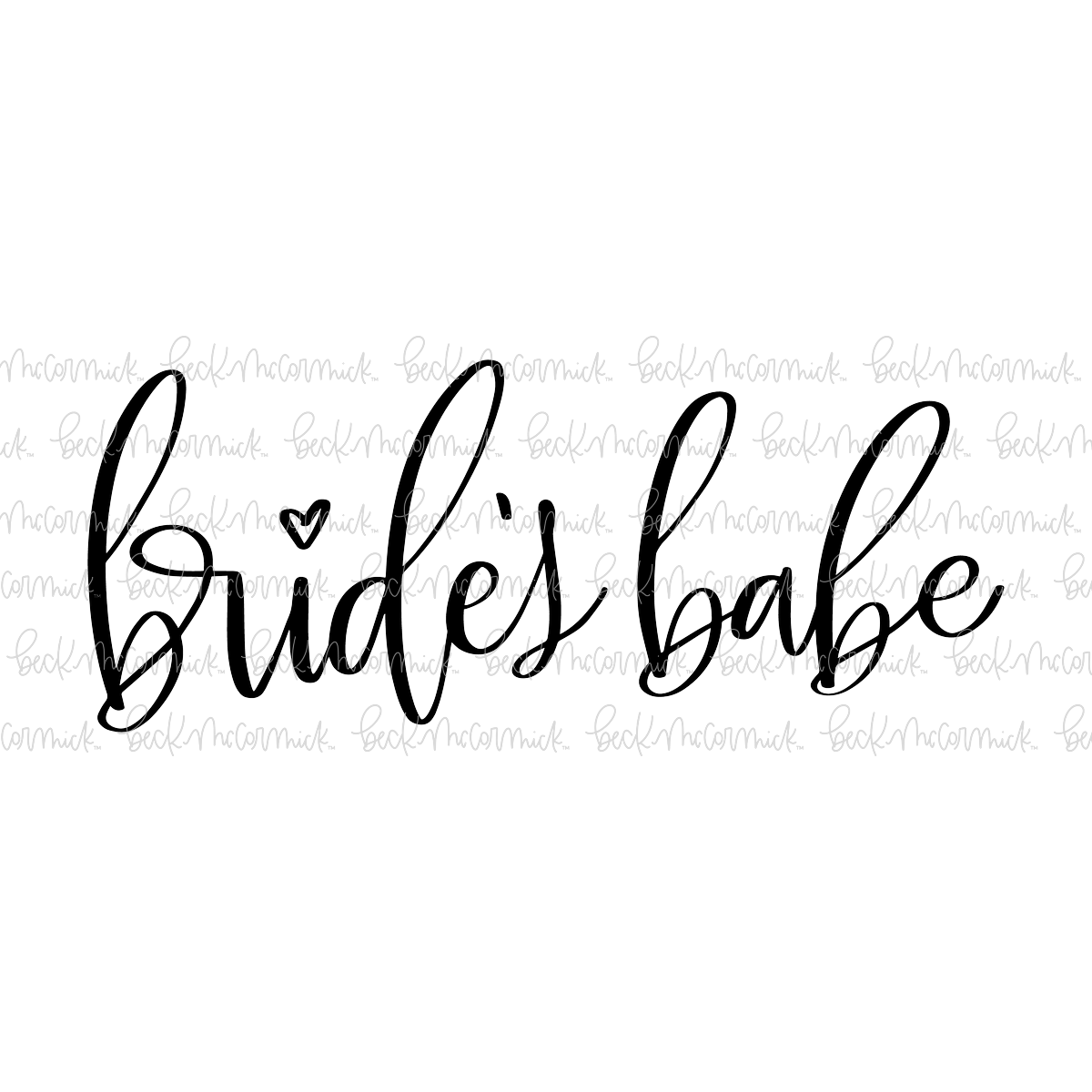 Bridesbabe - Family SVG File, Home SVG File