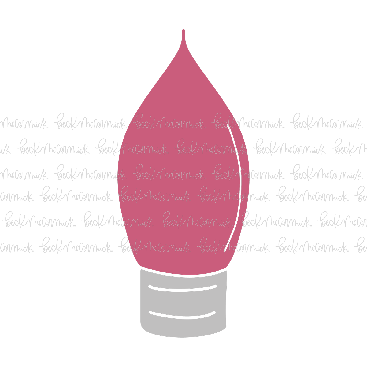 Christmas Light Bulb - Christmas SVG File