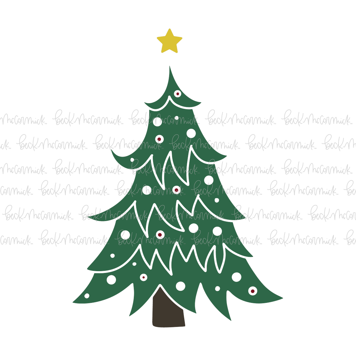 Christmas Tree 5 - Christmas SVG File