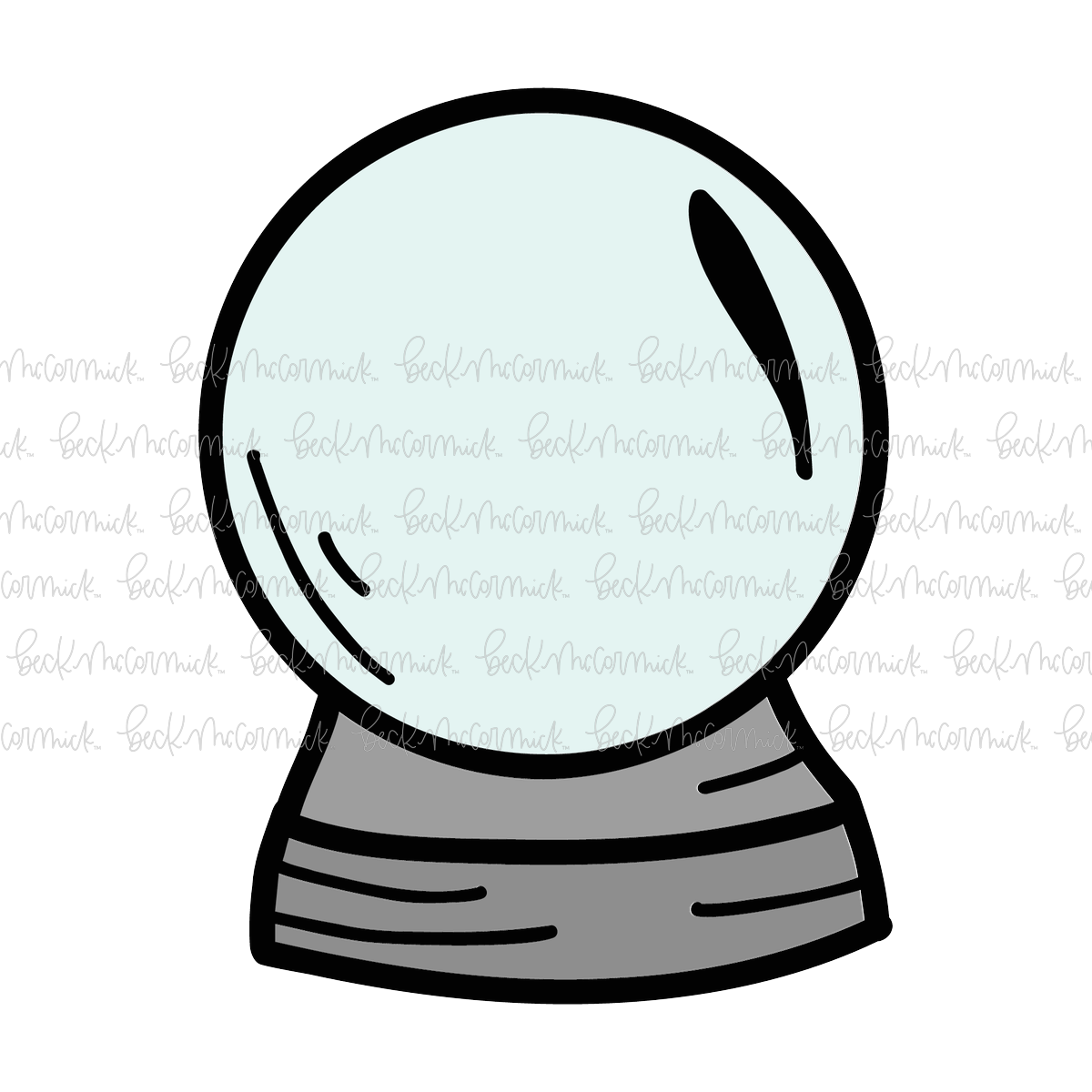 Crystal Ball 2 - Halloween SVG File