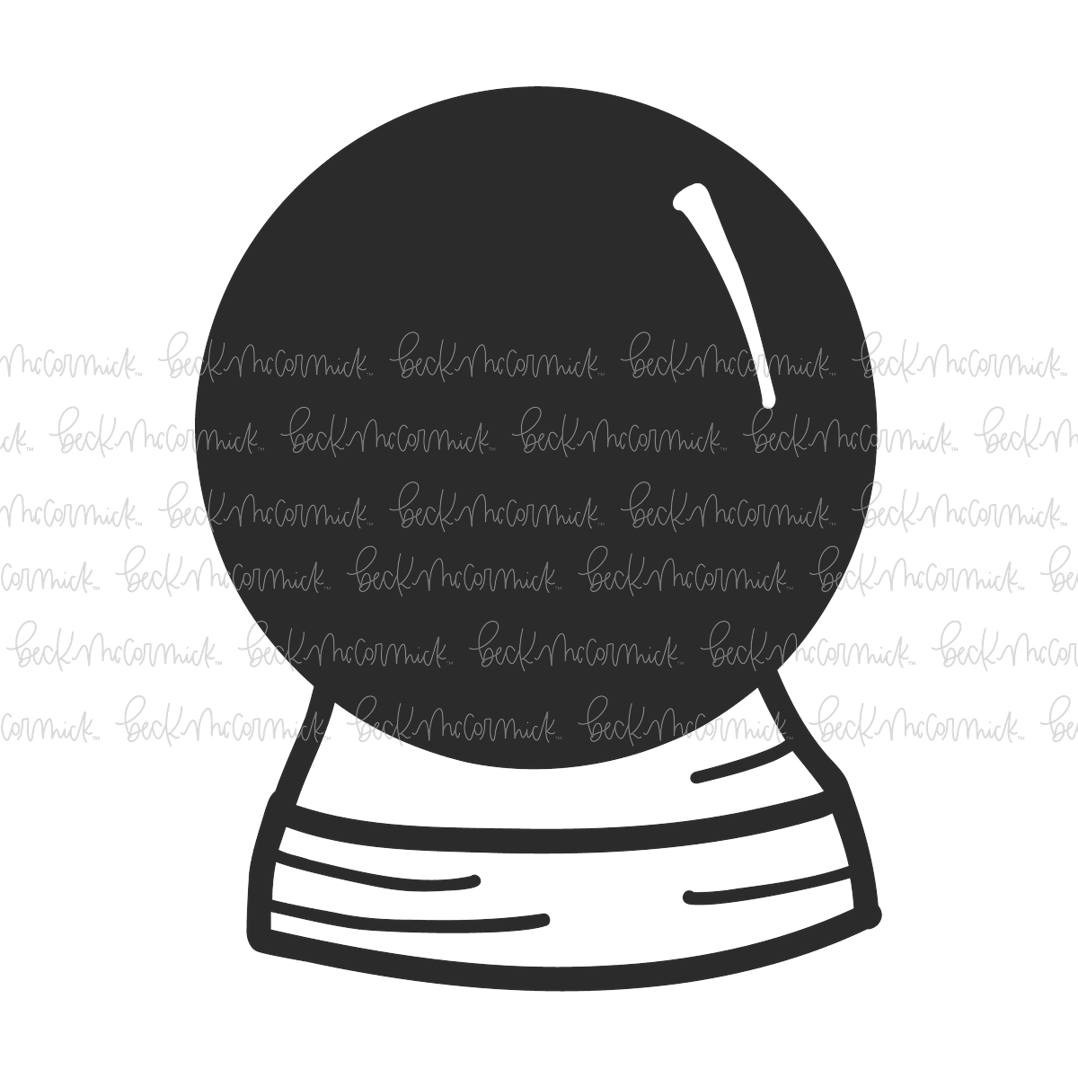 Crystal Ball - Halloween SVG File