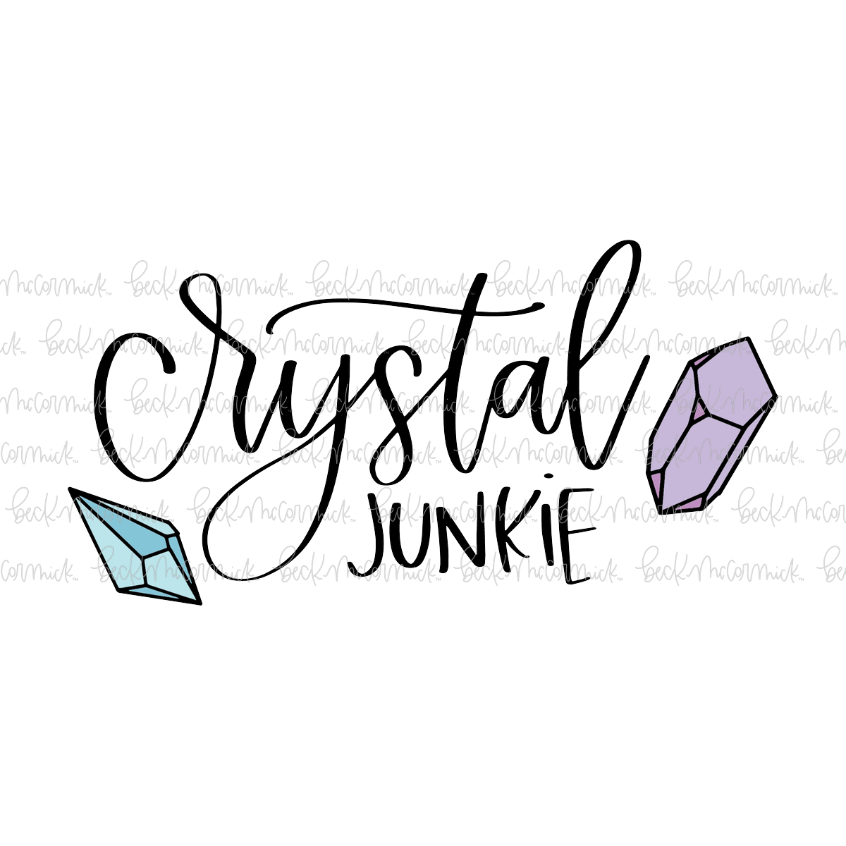 Crystal Junkie - Halloween SVG File