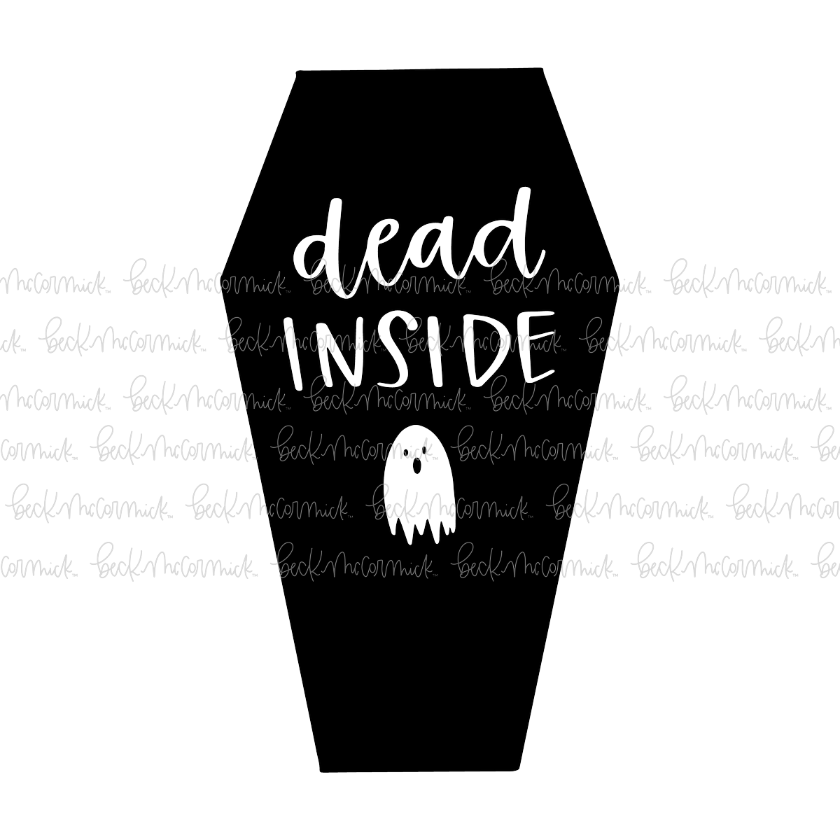 Dead Inside - Halloween SVG File
