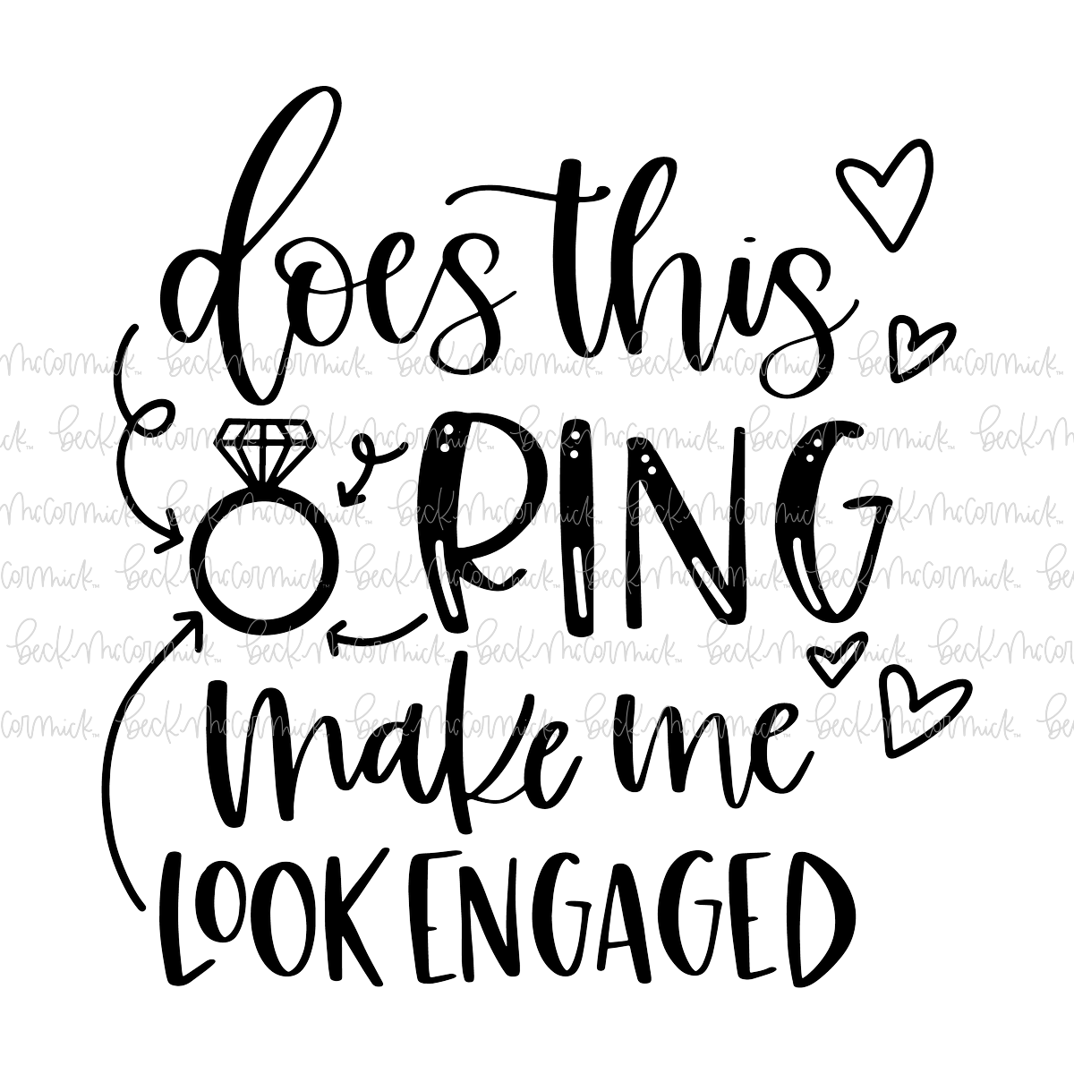 Does This Ring - Family SVG File, Home SVG File