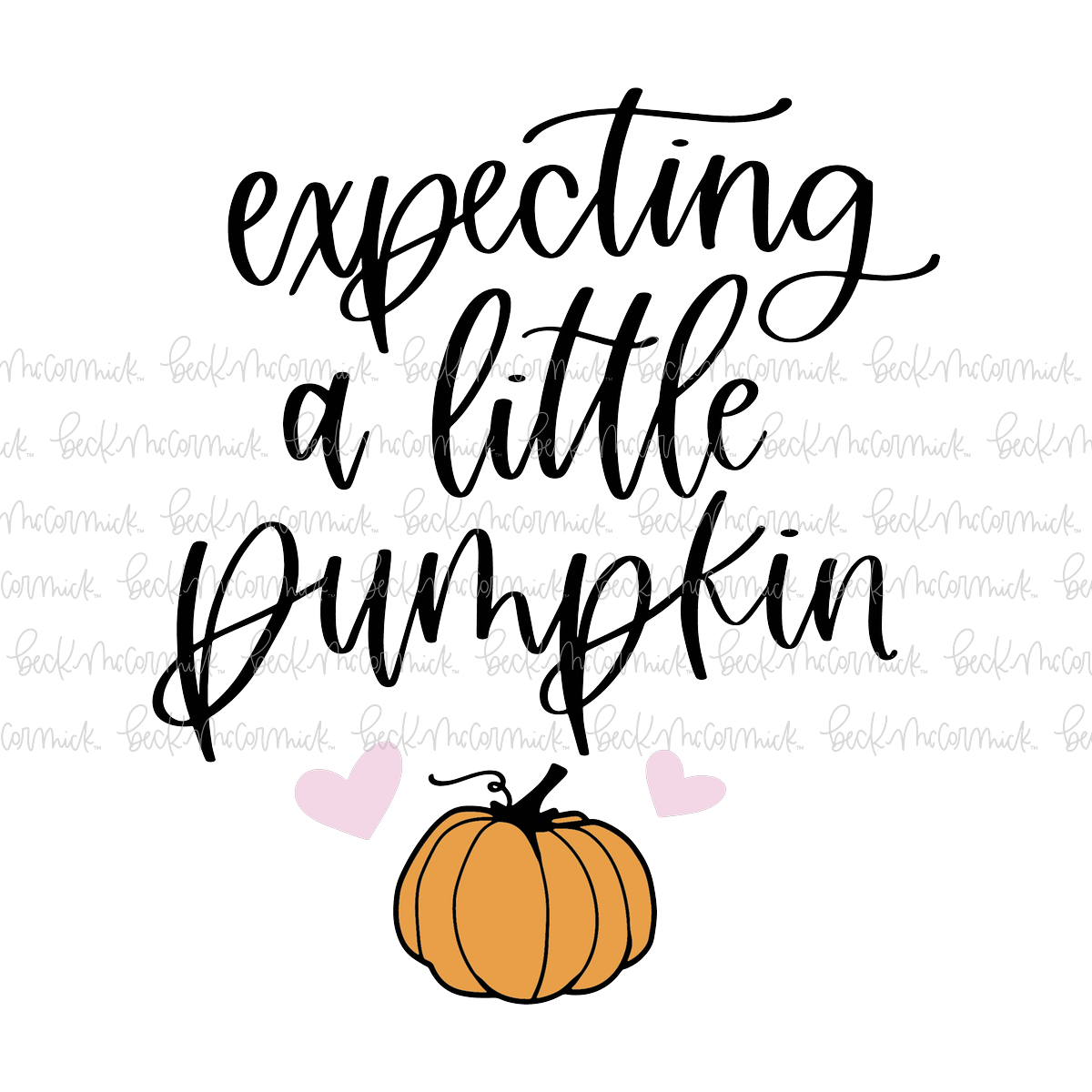 Expecting A Little Pumpkin - Thanksgiving SVG and Fall SVG