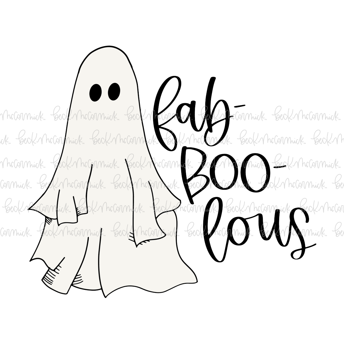 Fabboolous - Ghost SVG File, Halloween SVG File