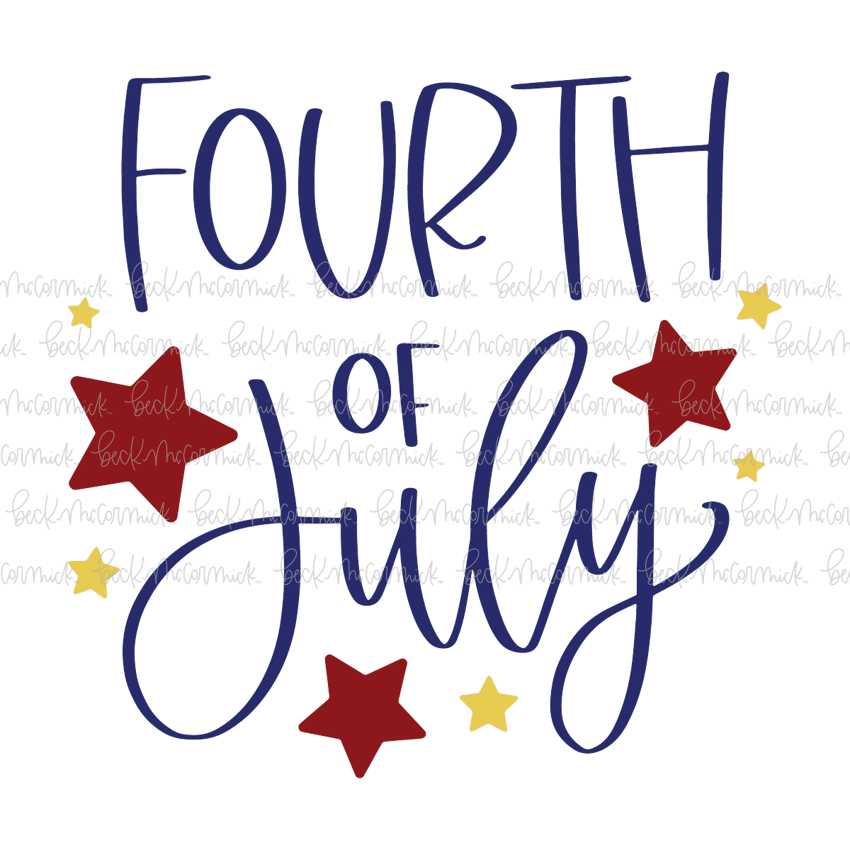 Fourth Of July - Fourth of July SVG File