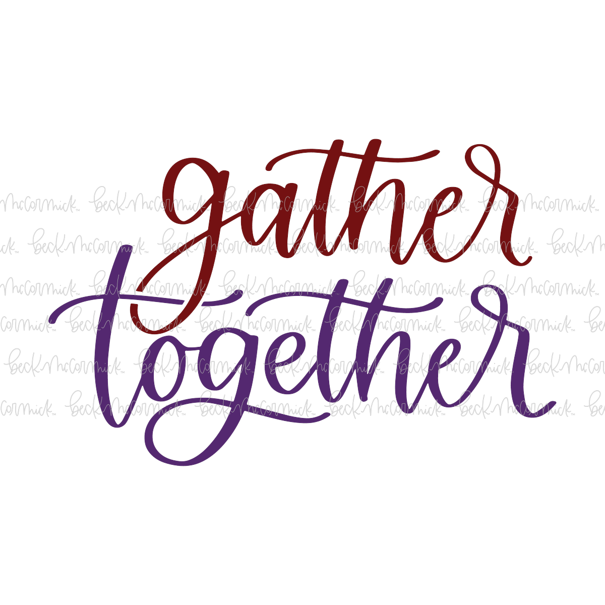 Gather Together - Thanksgiving SVG and Fall SVG