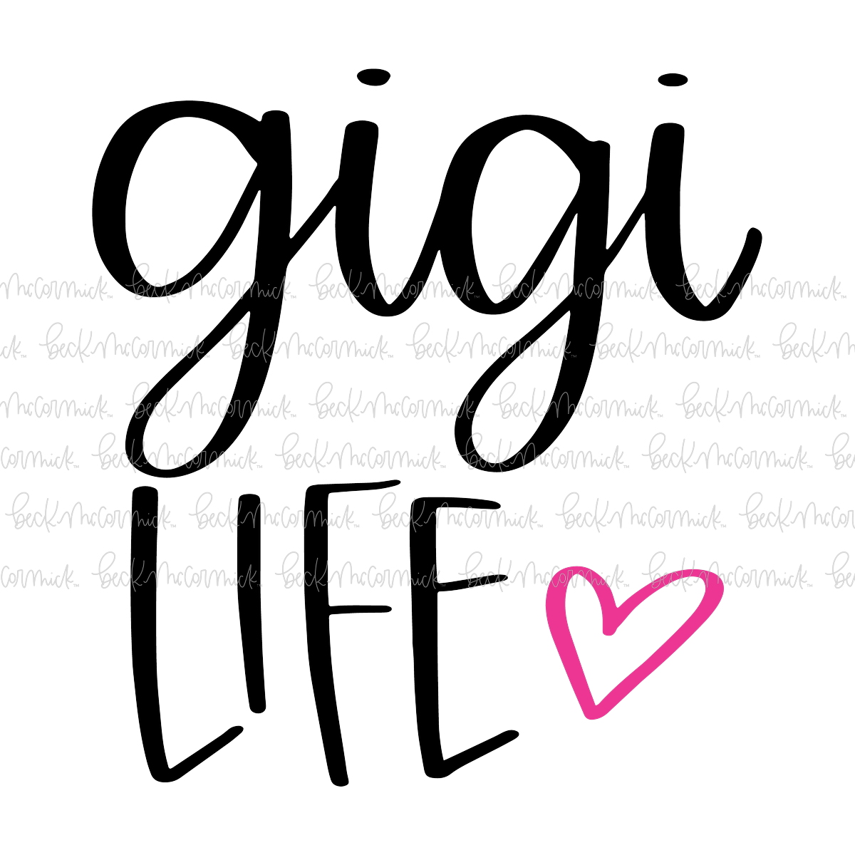 Gigi Life - Family SVG File