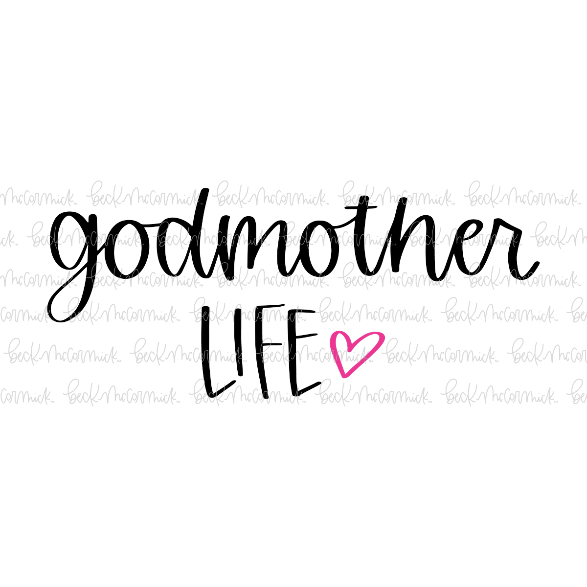 Godmother Life - Family SVG File