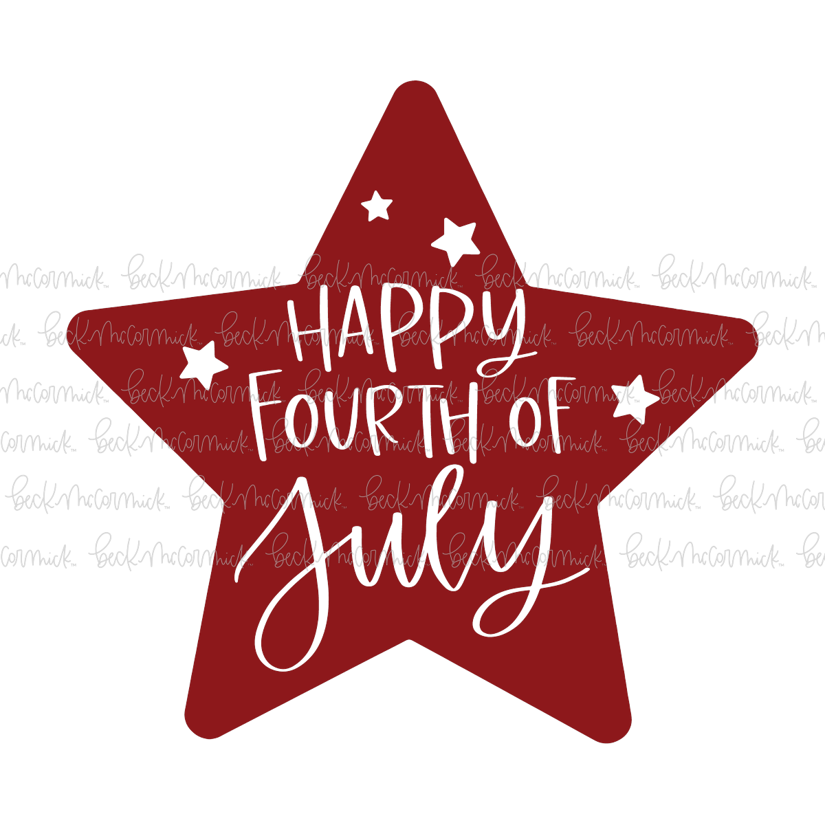 Happy Fourth Of July - Fourth of July SVG File