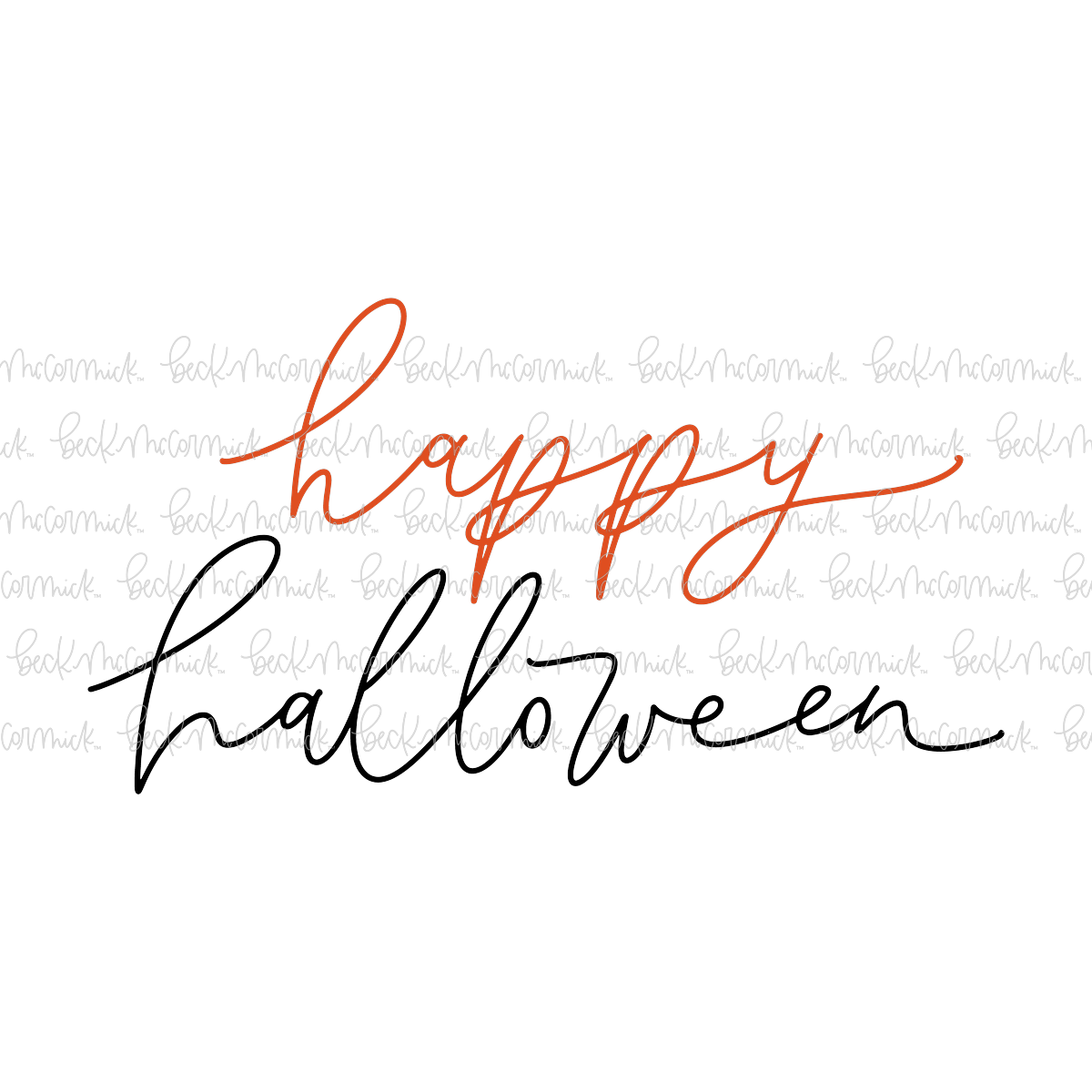 Happy Halloween - Halloween SVG File