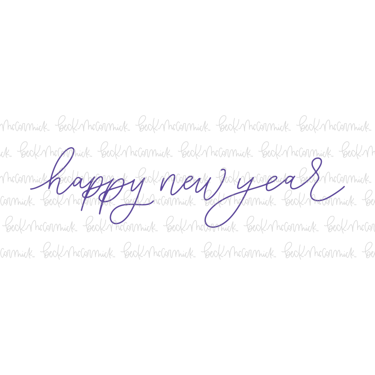 Happy New Year - Christmas SVG File