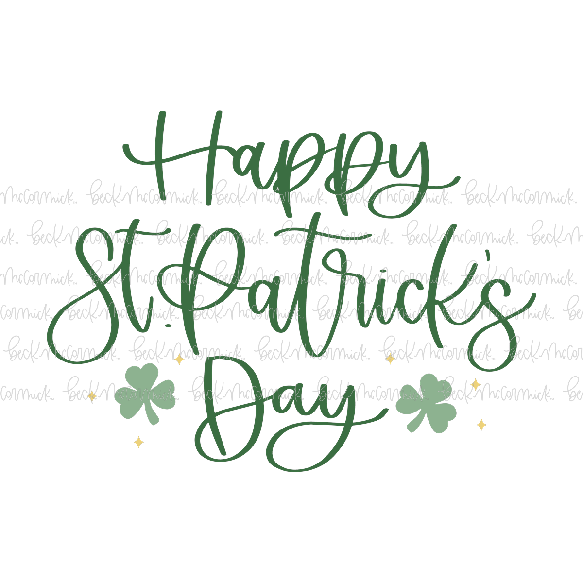 Happy St Patrick's Day 2 - St. Patrick's Day SVG File