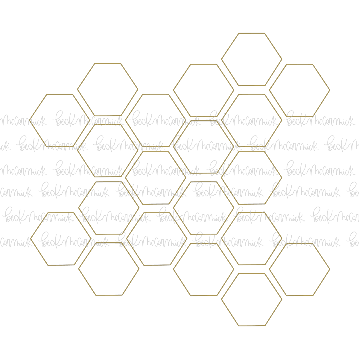 Hexagon Shape Honeycomb Shape Outline - Doodle SVG, Graphics