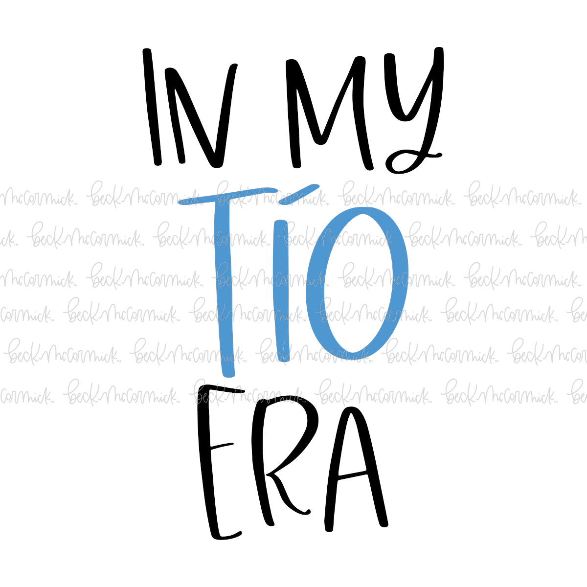 In My Tio Era - Family SVG File