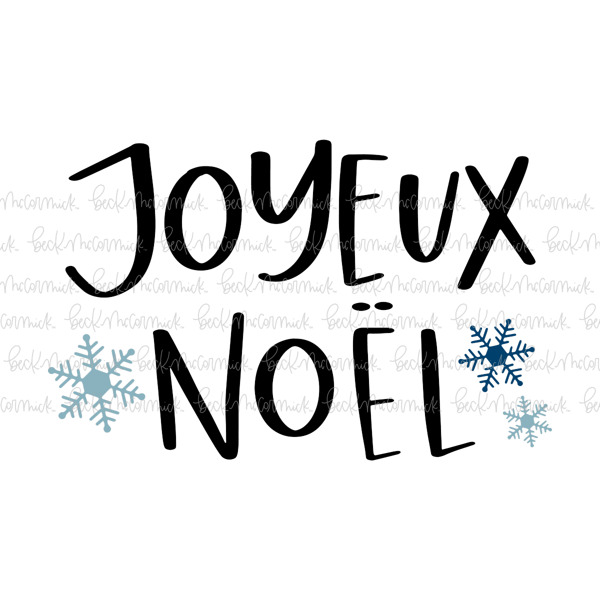 Joyeux Noel 2 - Christmas SVG File