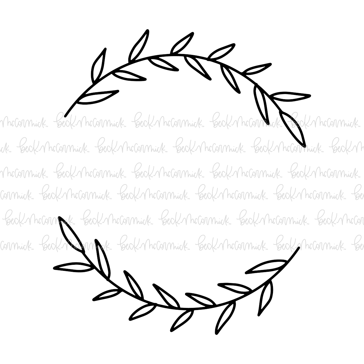Laurel - Botanical SVG
