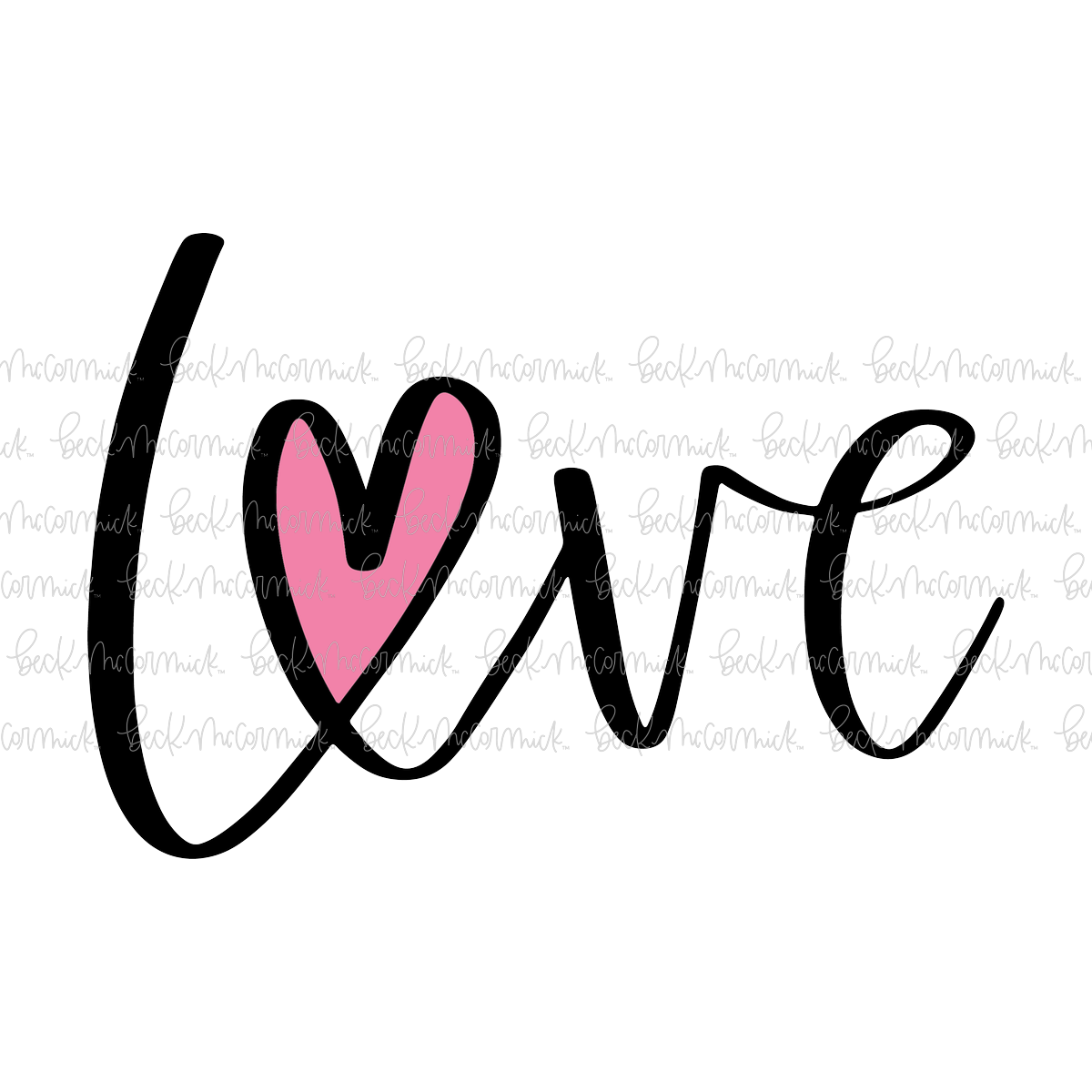 Love With Heart 2 - Family SVG File, Home SVG File