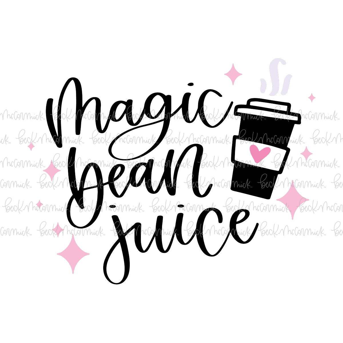 Magic Bean Juice - Coffee SVG File